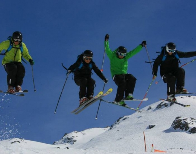  Val Thorens 的滑雪学校 